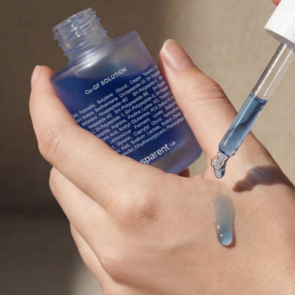 Сироватка з пептидами міді та факторами росту Transparent Lab Cu-Gf Solution 30 ml 000552 фото