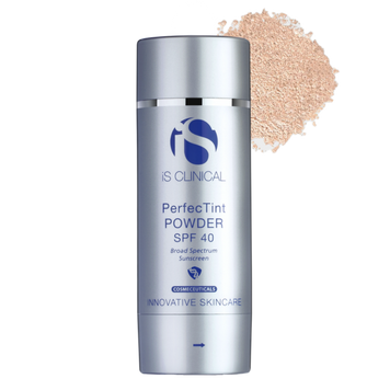Сонцезахисна пудра з щіточкою iS Clinical PerfecTint Powder SPF40 7g Ivory 000470 фото