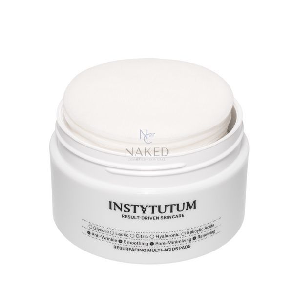 Пади з кислотами для глибокого відновлення шкіри​ Instytutum Resurfacing Multi-Acids Pads Next-Gen 60 шт 000873 фото